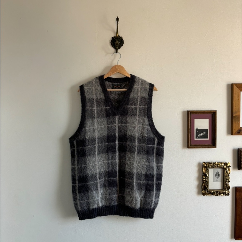 Beams plus mohair sweater vest